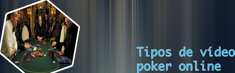 Jogar máquinas de poker online