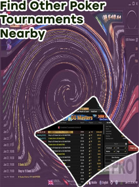 Online poker tournament schedule