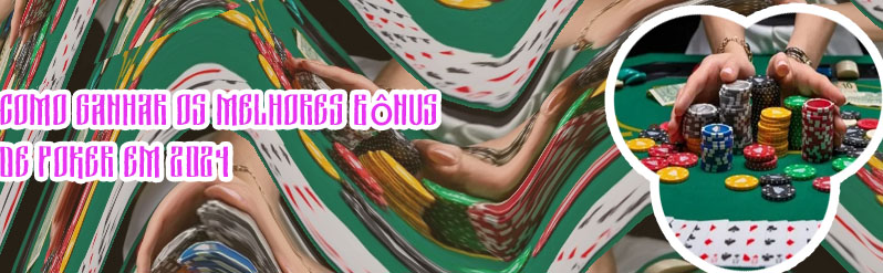 Poker online com bonus