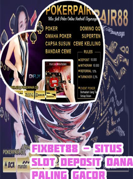 Situs judi poker online terpercaya